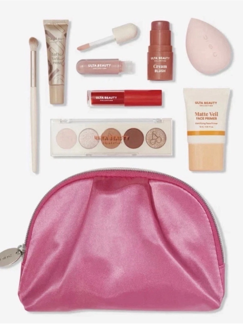 BRAND NEW Ulta Beauty 2025 Collection 9 Pc Makeup Set Pink Cosmetic w/ tag